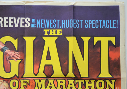 THE GIANT OF MARATHON (Top Right) Cinema Quad Movie Poster 