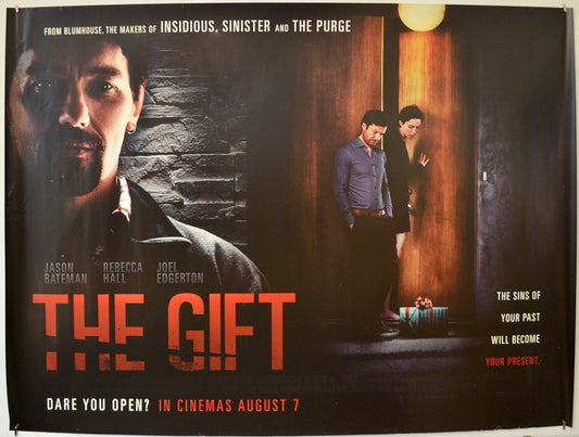 The Gift  Original Quad Poster - Film Poster - Movie Poster