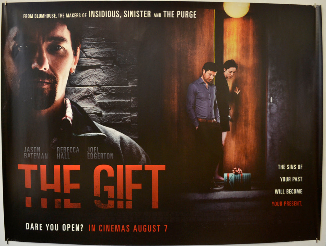 The Gift  Original Quad Poster - Film Poster - Movie Poster