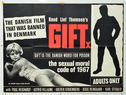 Gift - Original Quad Poster - Film Poster - Movie Poster