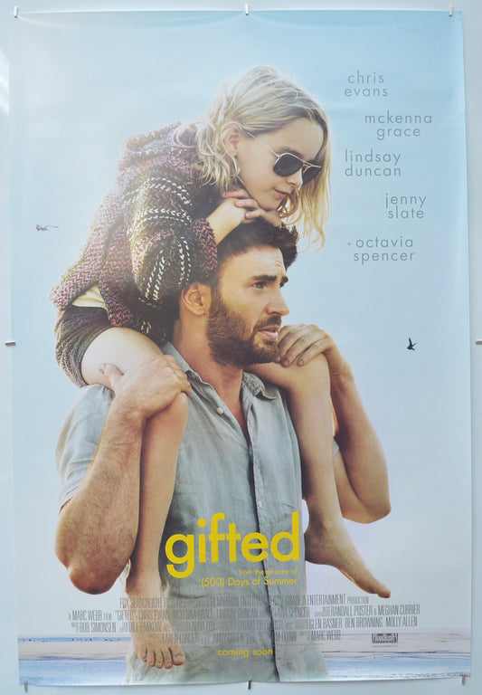 Gifted - Original One Sheet Poster - Film Poster - Movie Poster