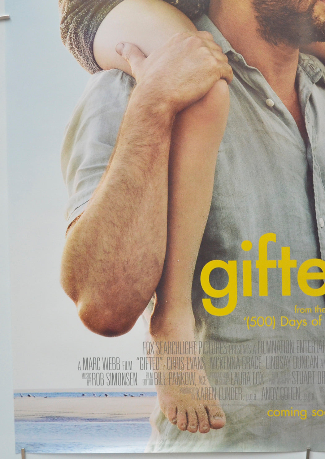 GIFTED (Bottom Left) Cinema One Sheet Movie Poster 