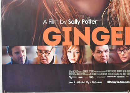 GINGER AND ROSA (Bottom Left) Cinema Quad Movie Poster 