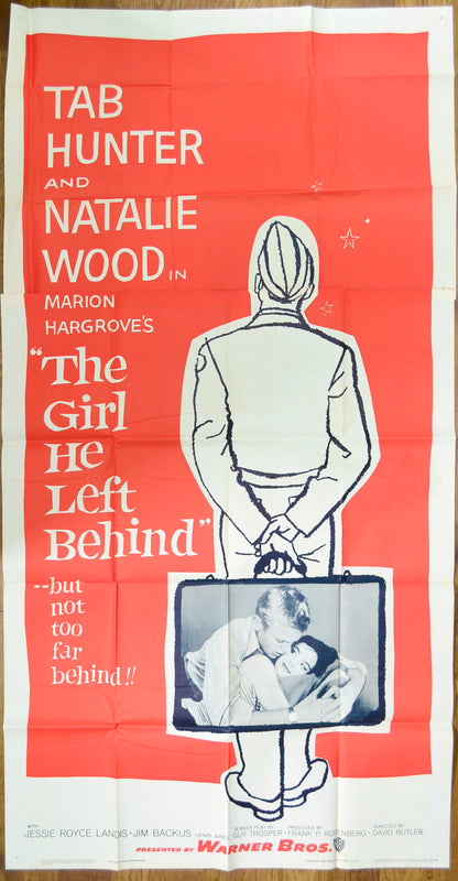 The Girl He Left Behind    Original US 3-Sheet Poster - Movie Poster