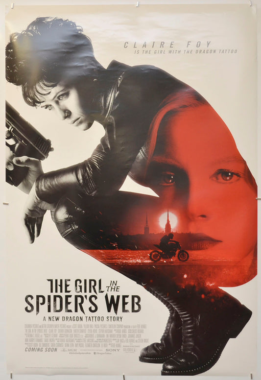 The Girl in the Spider's Web Original One Sheet Poster - Film Poster - Movie Poster