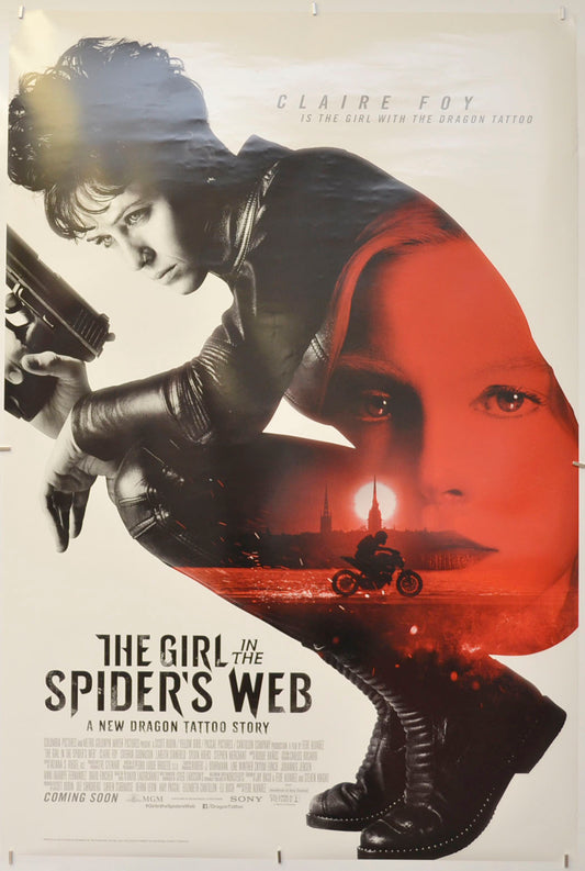 The Girl in the Spider's Web Original One Sheet Poster - Film Poster - Movie Poster