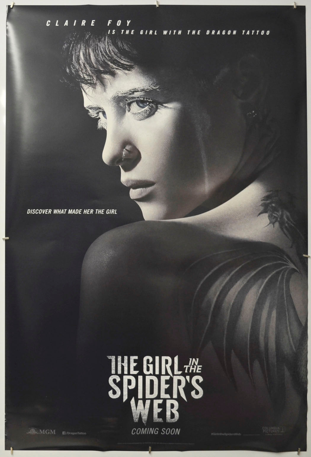 The Girl in the Spider's Web Original One Sheet Poster - Film Poster - Movie Poster