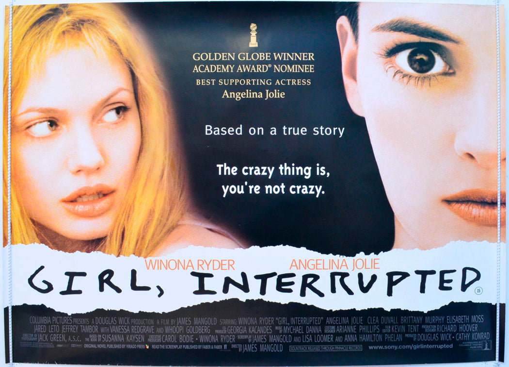 Girl Interrupted Original British Quad Poster - Film Poster - Movie Poster 