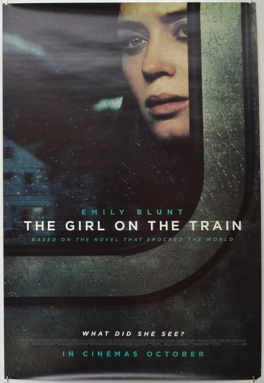 The Girl On The Train Original One Sheet Poster - Film Poster - Movie Poster