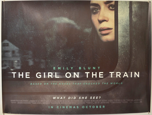 The Girl On The Train Original Quad Poster - Film Poster - Movie Poster