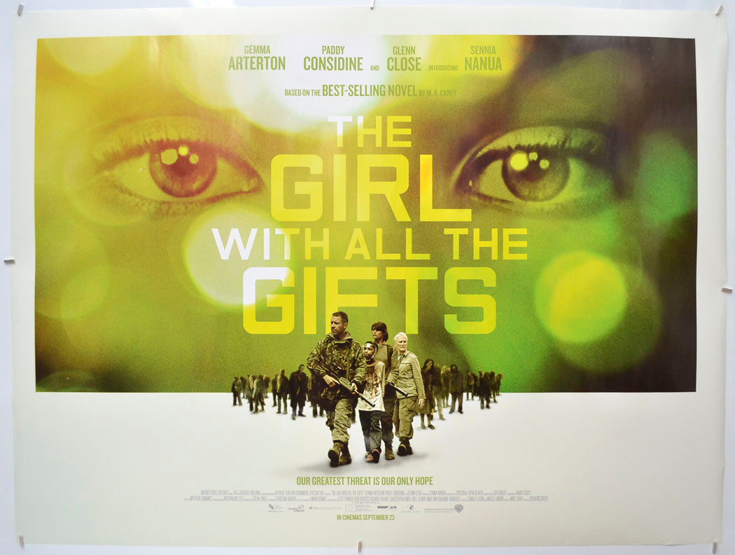 The Girl With All The Gifts (Teaser / Advance Version) Original Quad Poster - Film Poster - Movie Poster