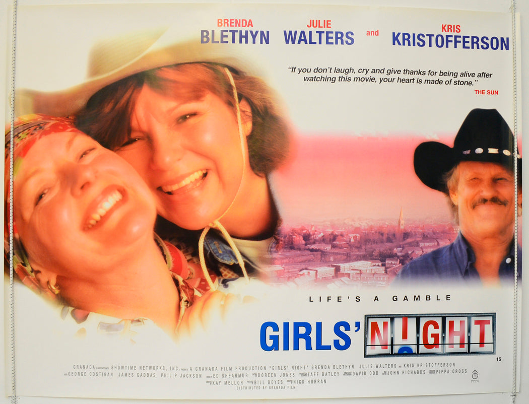 Girls' Night  Original British Quad Poster - Film Poster - Movie Poster 