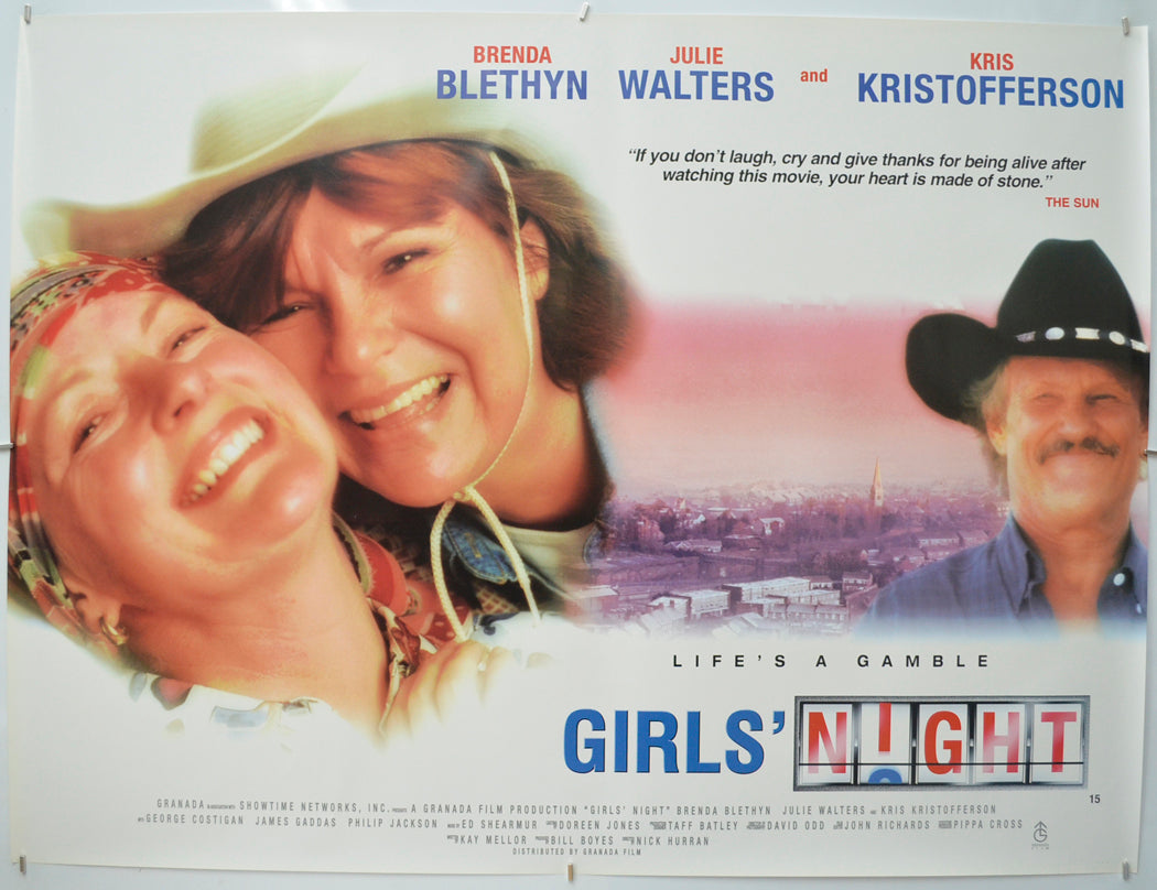 Girls’ Night Original Quad Poster - Film Poster - Movie Poster