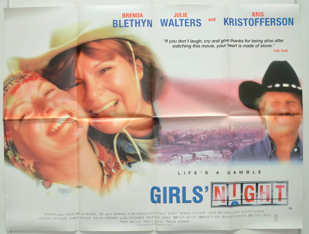 Girl's Night Original Quad Poster - Film Poster - Movie Poster  