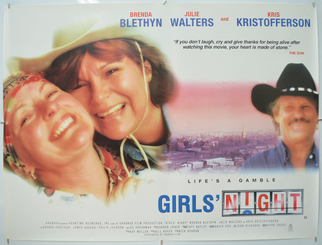 Girls’ Night Original Quad Poster - Film Poster - Movie Poster