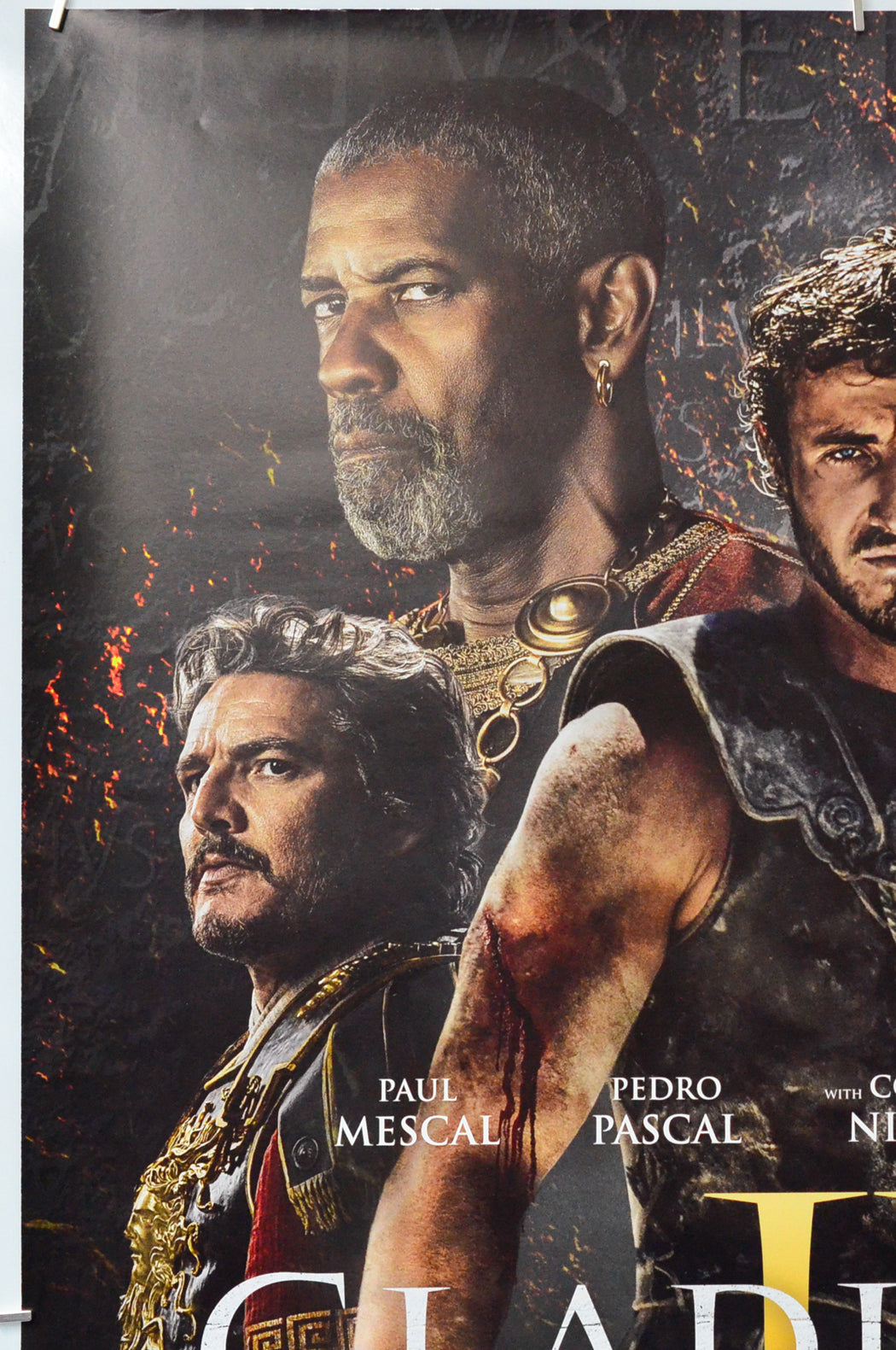 Gladiator II (Top Left) Cinema One Sheet Movie Poster 