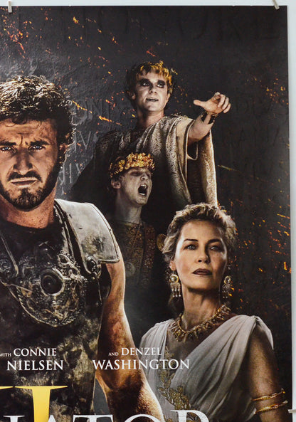 Gladiator II (Top Right) Cinema One Sheet Movie Poster 