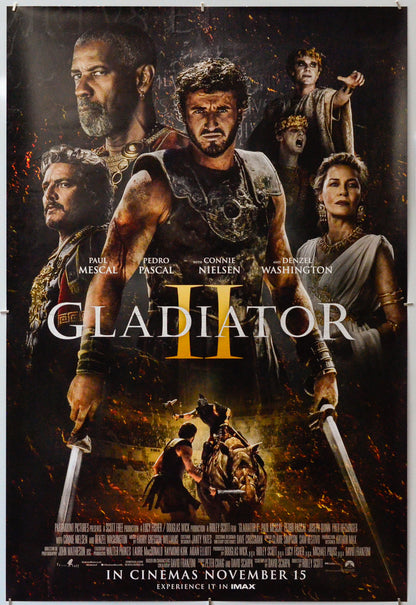 Gladiator II - Original One Sheet Poster - Film Poster - Movie Poster 