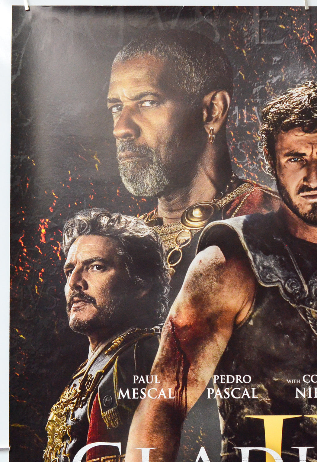 Gladiator II (Top Left) Cinema One Sheet Movie Poster 