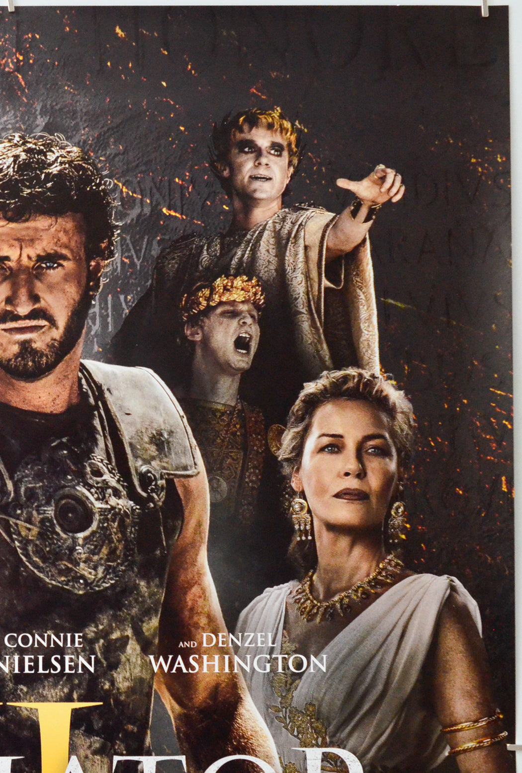 Gladiator II (Top Right) Cinema One Sheet Movie Poster 