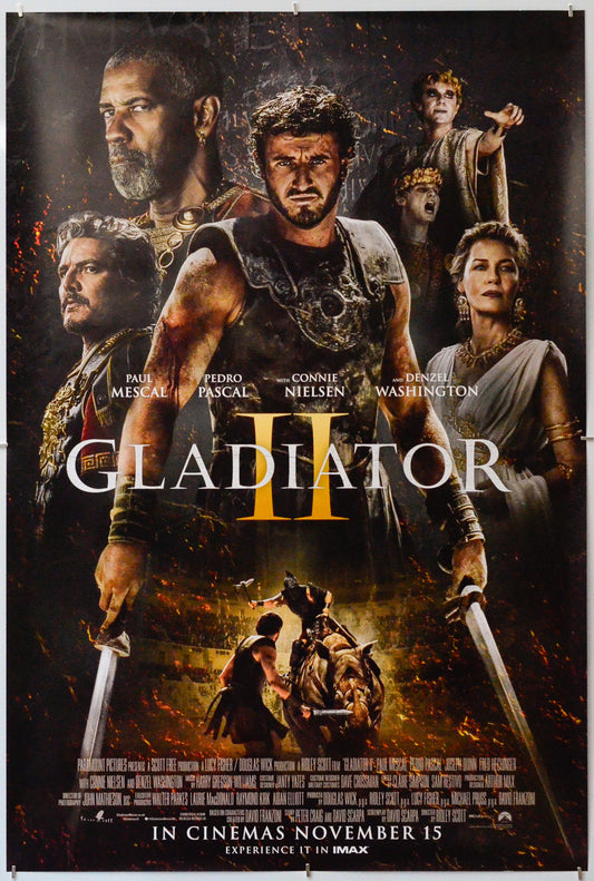 Gladiator II - Original One Sheet Poster - Film Poster - Movie Poster 
