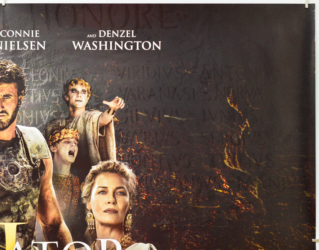 Gladiator II (Top Right) Cinema Quad Movie Poster 