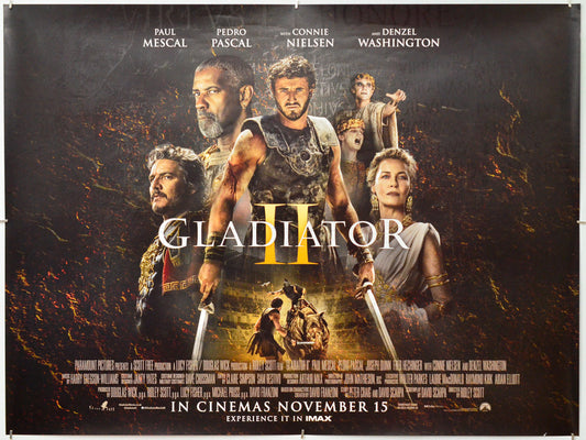 Gladiator II - Original Quad Poster - Film Poster - Movie Poster
