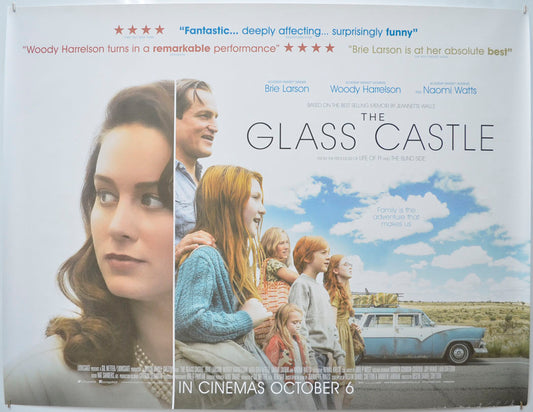 The Glass Castle Original Quad Poster - Film Poster - Movie Poster