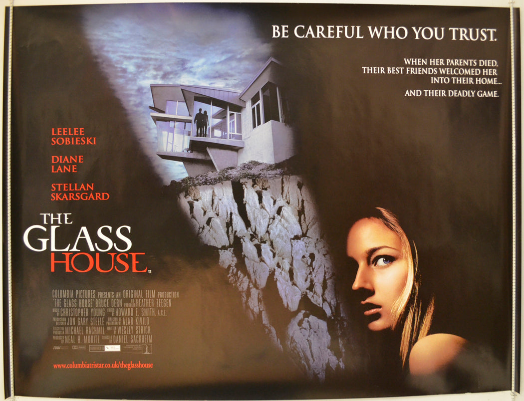 The Glass House  Original Quad Poster - Film Poster - Movie Poster 