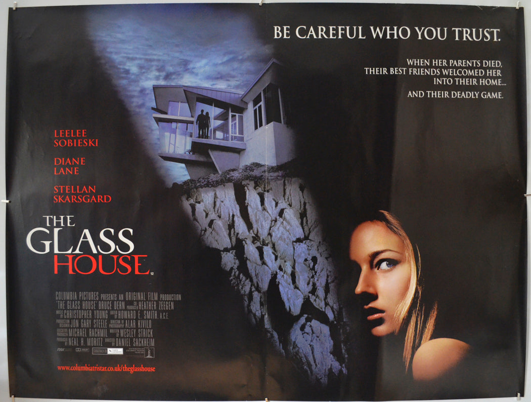 The Glass House Original Quad Poster - Film Poster - Movie Poster