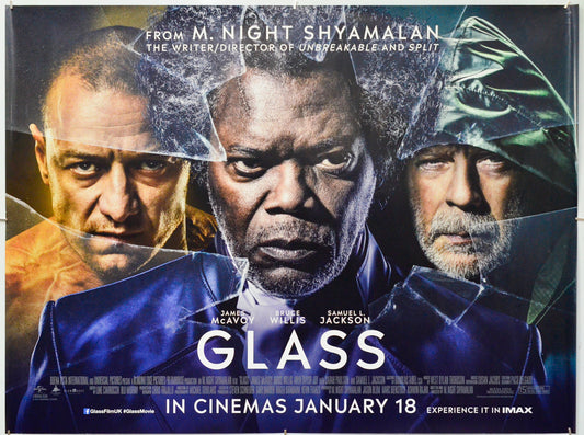 Glass - Original Quad Poster - Film Poster - Movie Poster