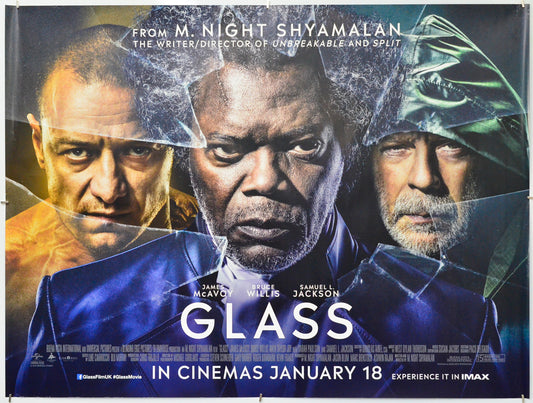 Glass - Original Quad Poster - Film Poster - Movie Poster