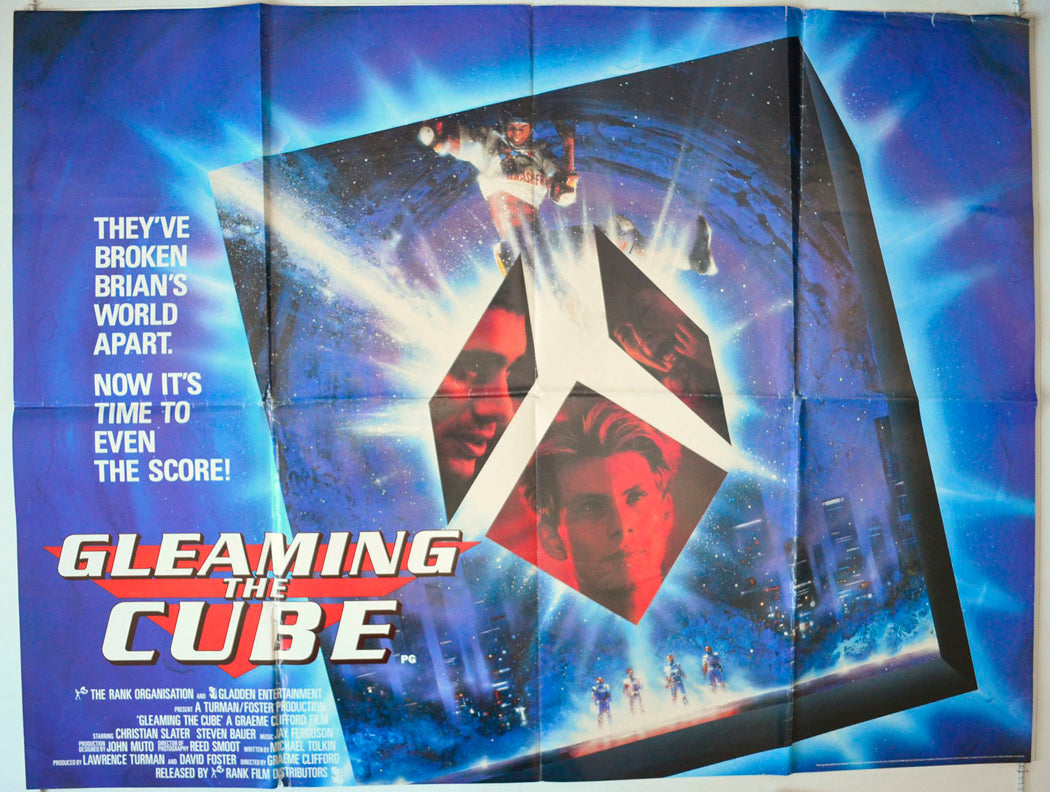 Gleaming The Cube Original British Quad Poster - Movie Poster