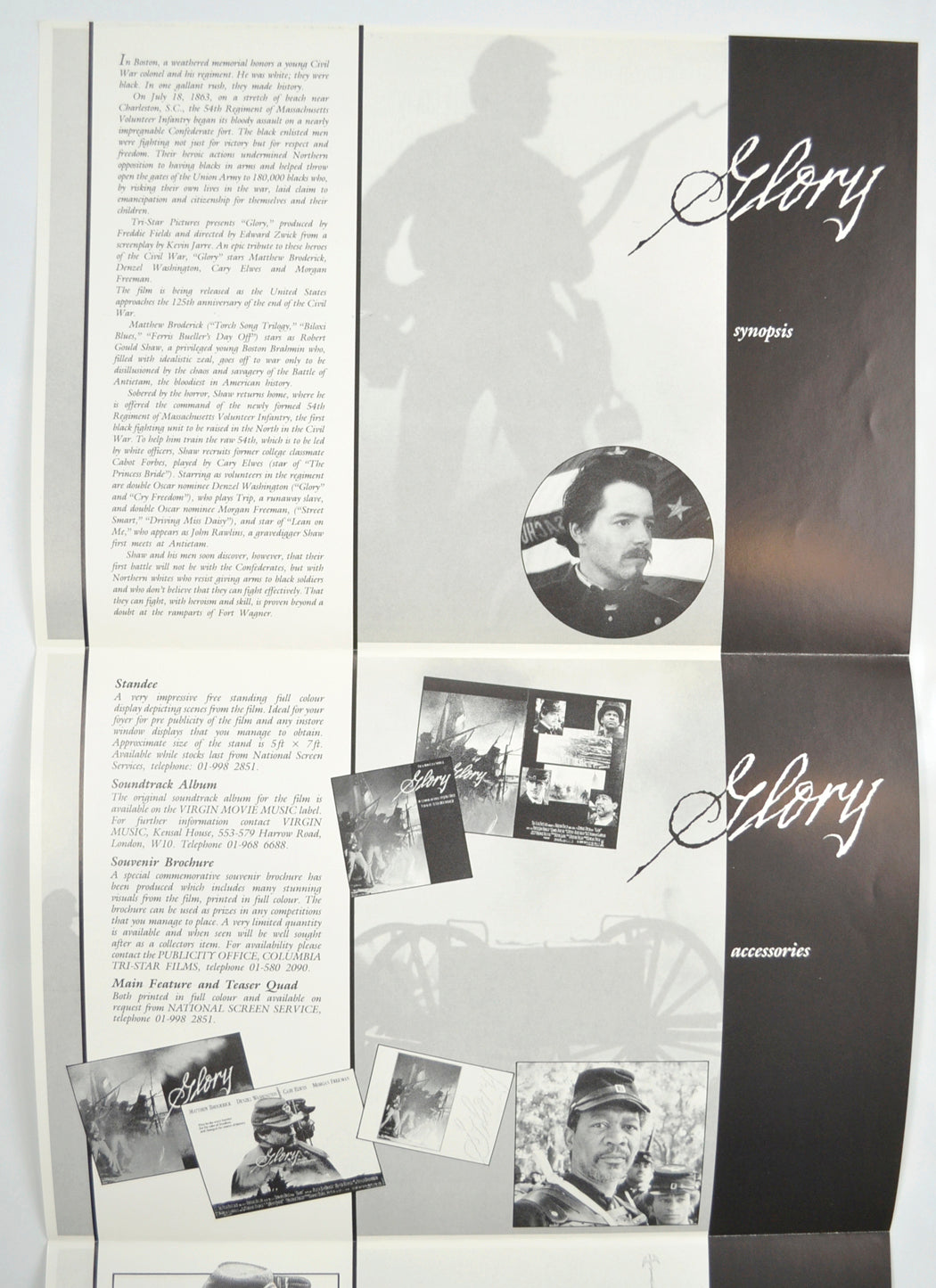 GLORY Cinema Exhibitors Campaign Pressbook - INSIDE 