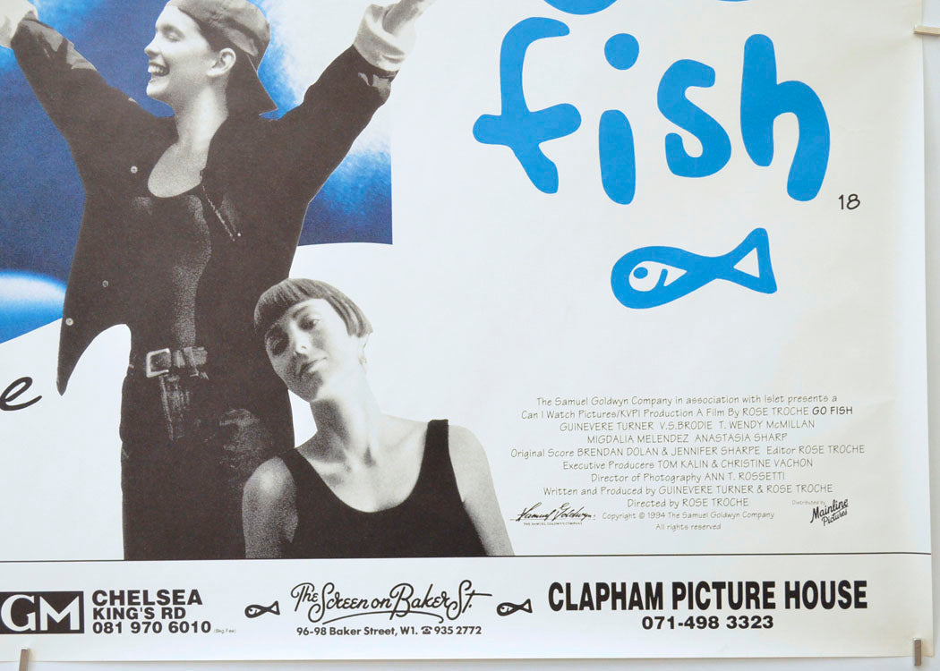 GO FISH (Bottom Right) Cinema Quad Movie Poster 