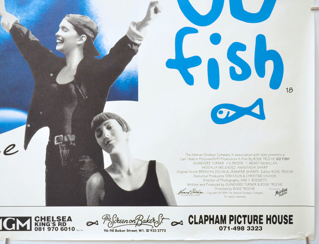 GO FISH (Bottom Right) Cinema Quad Movie Poster 