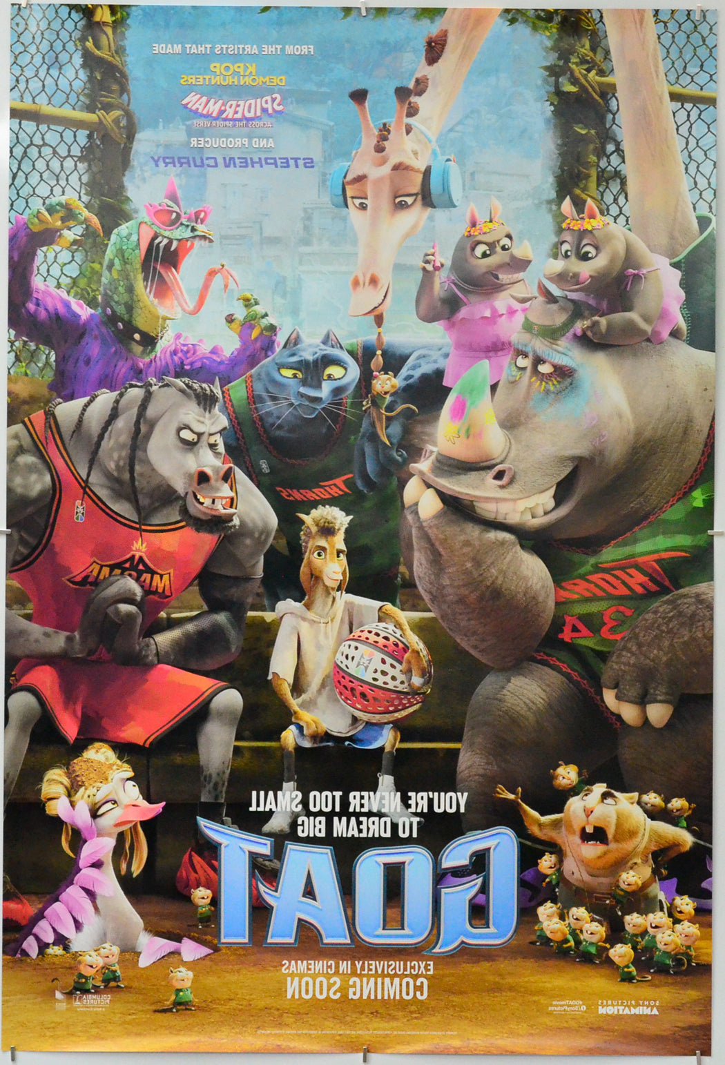 Dunston Checks In (Back) Cinema One Sheet Movie Poster 