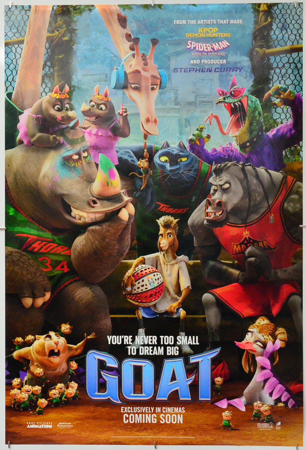 Goat - Original One Sheet Poster - Film Poster - Movie Poster 