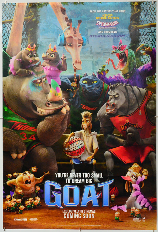 Goat - Original One Sheet Poster - Film Poster - Movie Poster 
