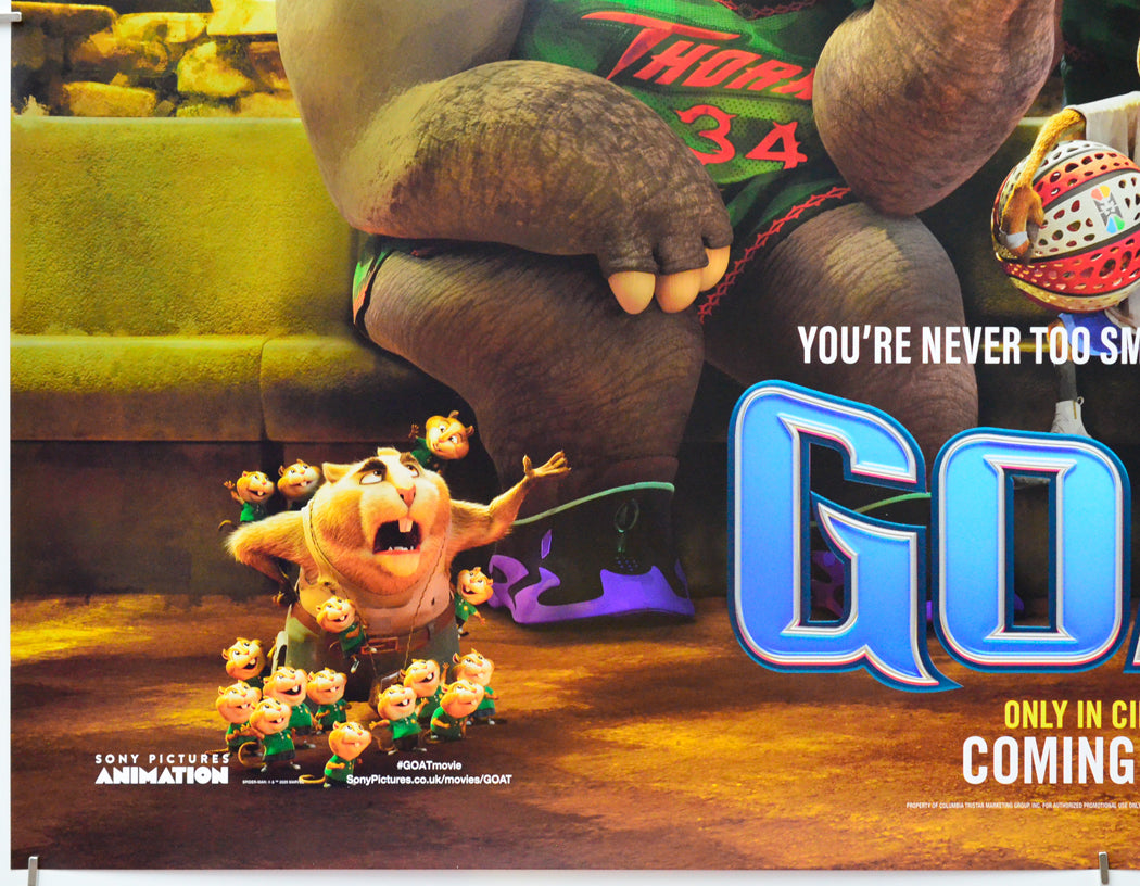 Goat (Bottom Left) Cinema Quad Movie Poster 