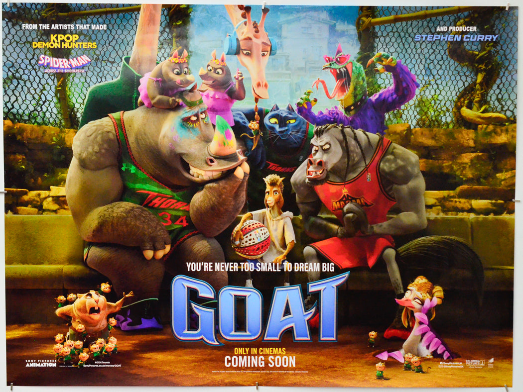 Goat - Original Quad Poster - Film Poster - Movie Poster