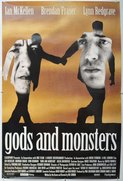 Gods And Monsters Original One Sheet Poster - Film Poster - Movie Poster