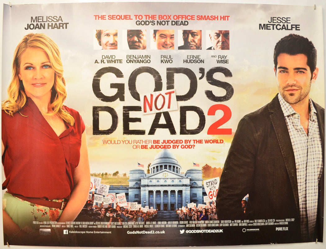 God's Not Dead 2 Original Quad Poster - Film Poster - Movie Poster