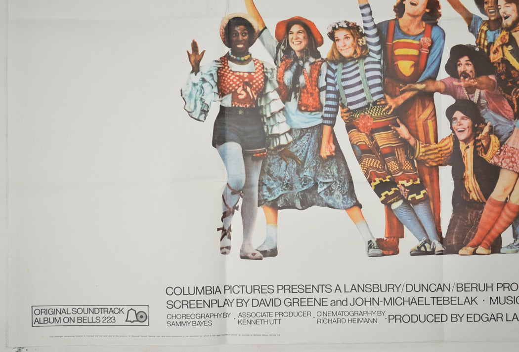 GODSPELL (Bottom Left) Cinema Quad Movie Poster 