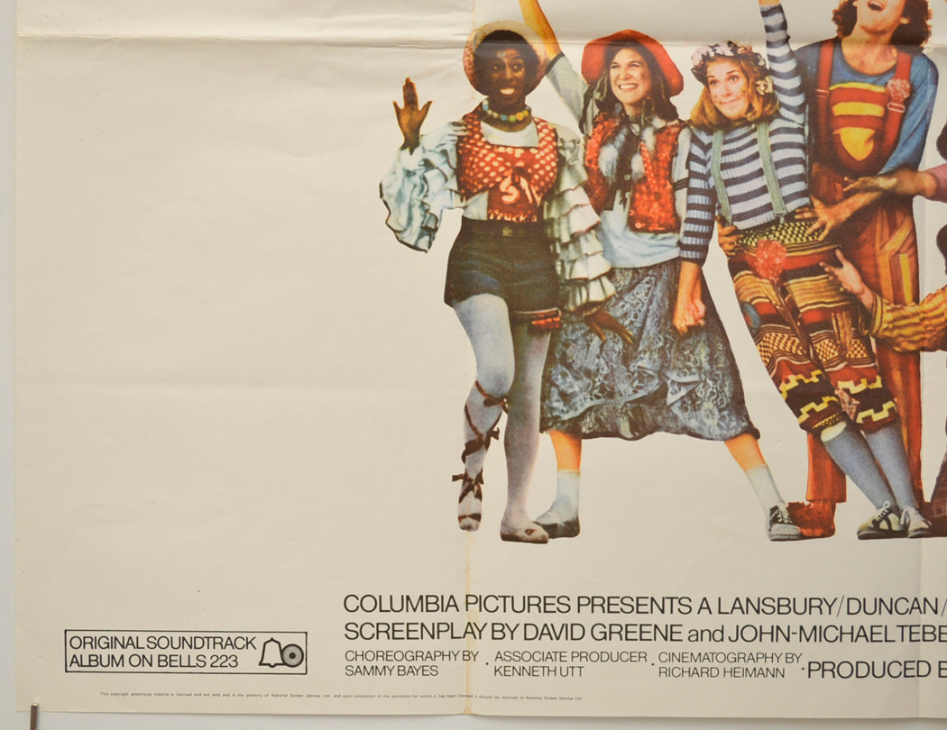 GODSPELL (Bottom Left) Cinema Quad Movie Poster 