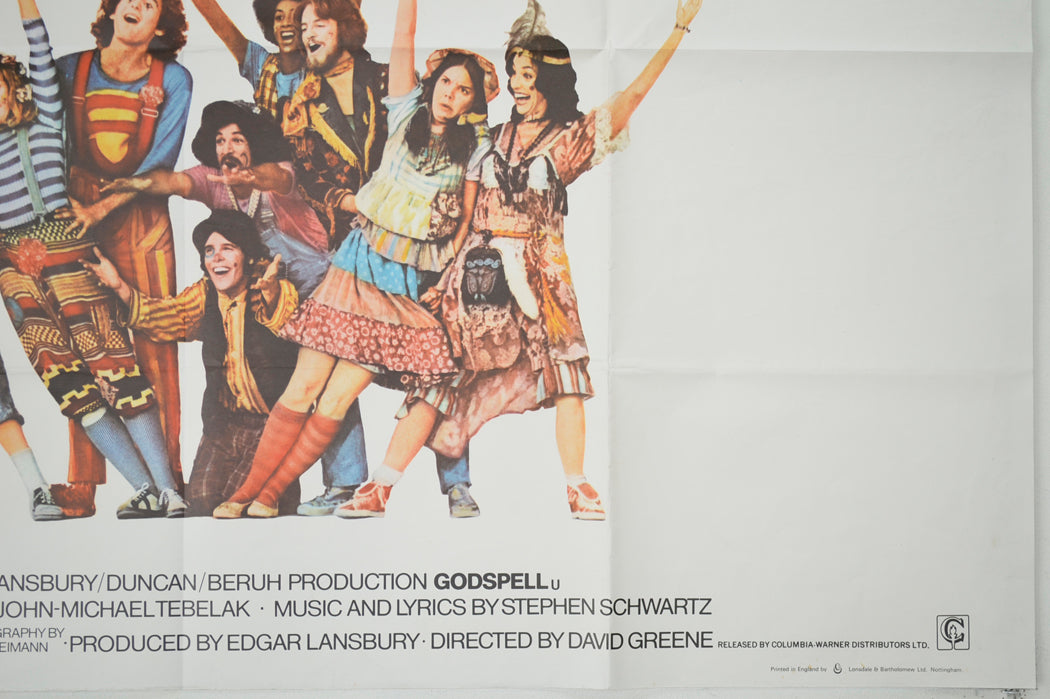 GODSPELL (Bottom Right) Cinema Quad Movie Poster 