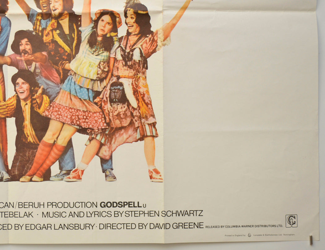 GODSPELL (Bottom Right) Cinema Quad Movie Poster 