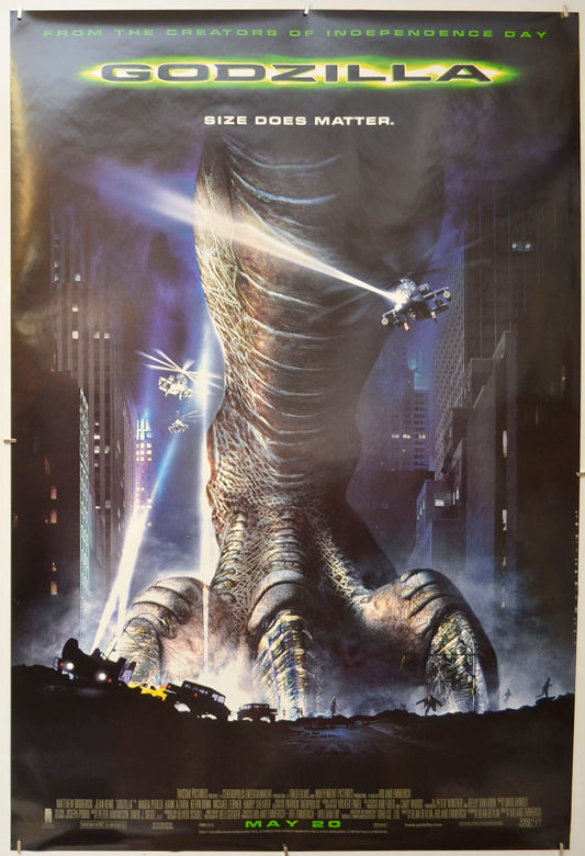 Godzilla Original One Sheet Poster - Film Poster - Movie Poster