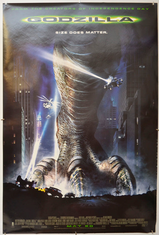 Godzilla Original One Sheet Poster - Film Poster - Movie Poster