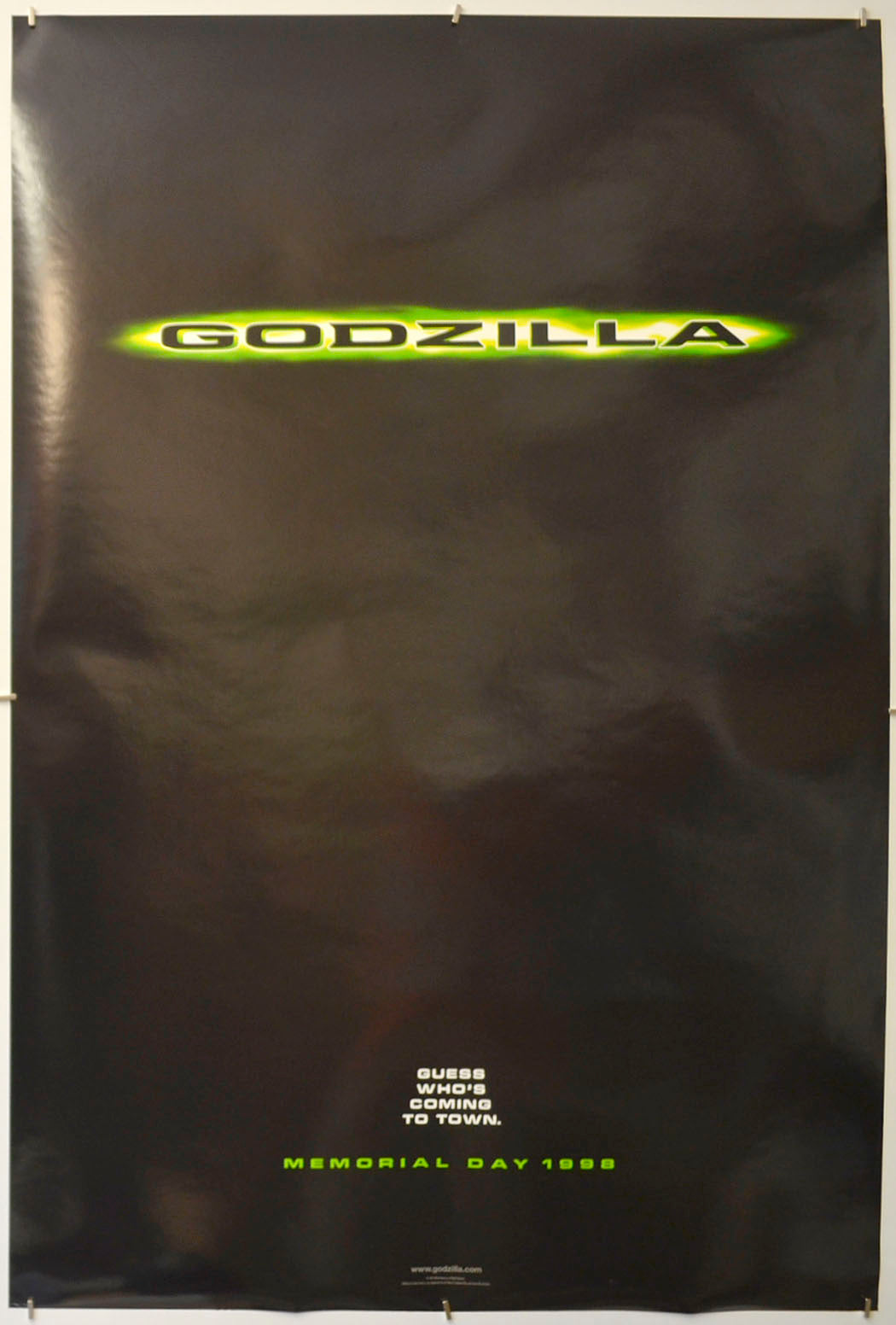 Godzilla (Teaser / Advance Version) Original One Sheet Poster - Film Poster - Movie Poster